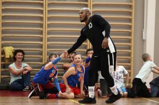 Nymburští basketbalisté absolvovali netradiční trénink