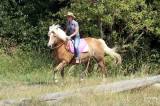 20180804143527_5G6H5553: Foto: V Čestíně na hřišti sehrál hlavní roli kůň, důležité bylo i umění jezdců