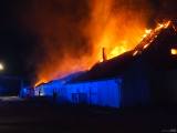 20181014141408_002: Foto: Požár skladu ve Svaté Kateřině způsobil škodu za 2,5 milionu korun