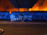 20181014141410_006: Foto: Požár skladu ve Svaté Kateřině způsobil škodu za 2,5 milionu korun