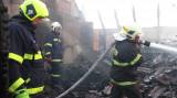 20181014141412_IMG_8031: Foto: Požár skladu ve Svaté Kateřině způsobil škodu za 2,5 milionu korun