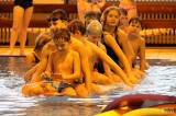 20181222112708_IMG_0941: Foto: Kutnohorský bazén patřil v sobotu dopoledne především dětem