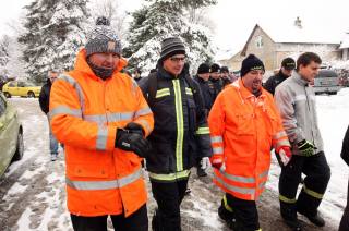 Foto, video: Do pátrací akce v okolí Schořova se zapojilo 170 lidí