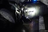 20190118153009_5-006: Foto: Havárie kamionu na Kolínsku uzavřela na čtyři hodiny dálnici D11