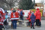 20190210164052_DSC_0401: Foto: Hokejové derby v regionu láká, fanoušci HC Čáslav vyrazili na stadion průvodem!