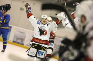 Finálovou sérii krajské ligy lépe rozehráli hokejisté HC Čáslav!