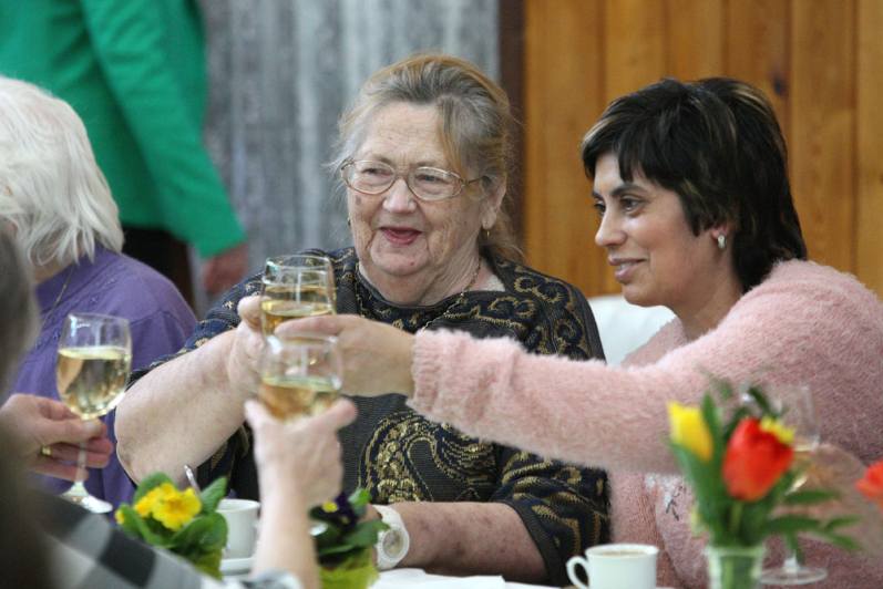 Foto: Hlízovské ženy oslavily svůj svátek v kulturním domu