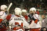 20190306210617_5G6H1734: Finálovou sérii krajské ligy lépe rozehráli hokejisté HC Čáslav!