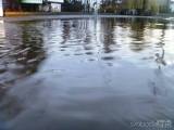 20190310220356_caslav016: Sadová ulice - Foto: Vytrvalý déšť zatopil ulice Sadová a Jetelová v Čáslavi