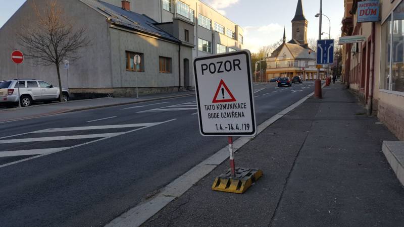 Dopravní komplikace v Kutné Hoře způsobí oprava křižovatky ulic Masarykova a Štefánikova