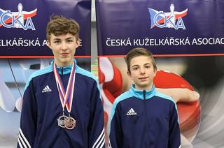 Vít Kosina na mistrovství České republiky získal stříbrnou a bronzovou medaili!
