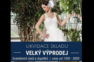 TIP: Svatební salon IN připravil velký výprodej svatebních a společenských šatů 