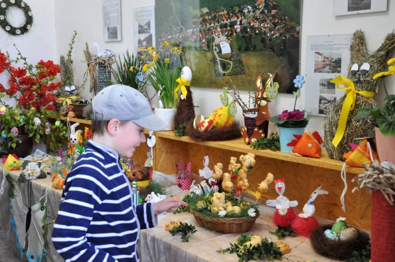 V Bílém Podolí založili novou tradici Velikonočních výstav