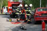 20190502122753_5G6H0493: Foto: Svou práci na základně kutnohorských hasičů předvedli také letečtí záchranáři