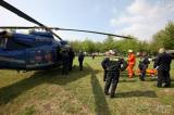 20190502122756_5G6H0768: Foto: Svou práci na základně kutnohorských hasičů předvedli také letečtí záchranáři