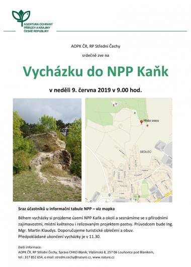 Martin Klaudys povede procházku do lokality NPP Kaňk