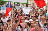 20190611211935_5G6H0867: Foto: Protibabišovské protesty přivedly Kutnohoráky do Šultysovy ulice