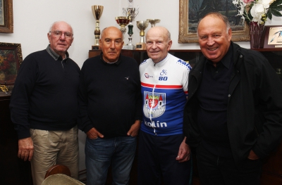 Blahopřejeme! Kolínské cyklistické legendě Jaroslavu Lacinovi je 80 let