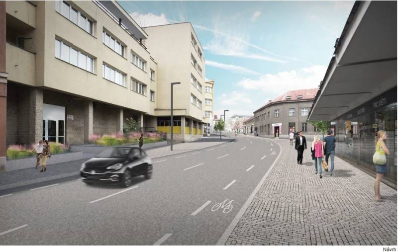 Pražská ulice v Kolíně není stále zkolaudovaná, na stavbě řešili téměř 180 vad a nedodělků 