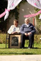 20190914201248_5G6H8859: Marie a Jindřich Bláhovi oslavili sedmdesát let společného života!