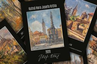 Pro rok 2020 připravili kalendář obrazů kutnohorského malíře Josefa Krčila