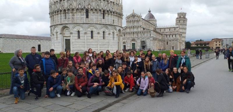 Žáci ZŠ T.G. Masaryka vyrazili za poznáním do Itálie