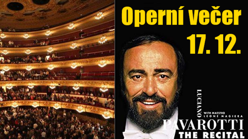 „Operní večery Karla Bicana“ nabídnou recitál Luciana Pavarottiho