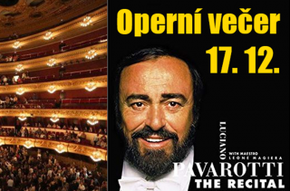 „Operní večery Karla Bicana“ nabídnou recitál Luciana Pavarottiho