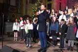 img-20191214-wa0105: Foto: Pěvecké sbory Muscina a Koťata vystoupily na Vánočním koncertu s Josefem Vágnerem