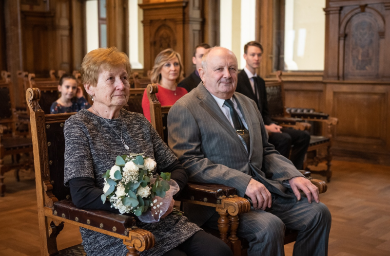 Eva a Jiří Klimtovi z Kolína oslavili zlatou svatbu!