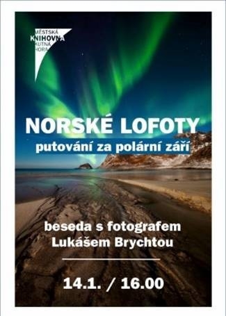 Kutnohorská knihovna připravuje besedu s fotografem Lukášem Brychtou