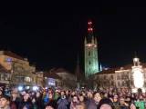 20200101214618_9: Foto: Čáslavský ohňostroj oslnil také dojemnou hudbou