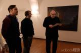 20200118004441_DSCF2470: V Galerii Felixe Jeneweina vystavují obrazy Martin Matoušek a Ondřej Roubík