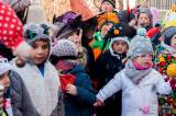 20200213214509_IMG_1844: Foto: Děti z Mateřské školy Žleby připravily na čtvrtek masopustní průvod obcí