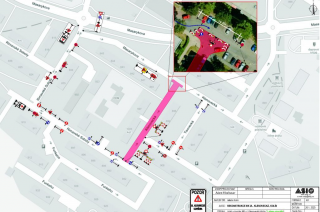 Ulice Klenovecká v Kolíně bude od 2. března uzavřena