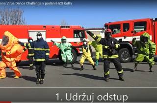 Video: Rady hasičů z HZS Kolín vyjádřené tancem