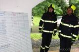 20200620220732_5G6H1620: Dobrovolní hasiči otestovali svou formu v soutěži ve výstupu na rozhlednu Vysoká!