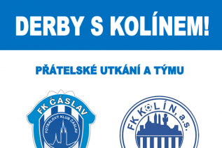 Fotbalisté Čáslavi si k závěru sezóny pozvali FK Kolín  