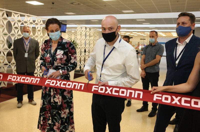 V kutnohorském Foxconnu otevřeli zrekonstruovanou jídelnu