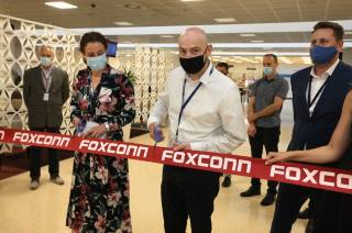 V kutnohorském Foxconnu otevřeli zrekonstruovanou jídelnu