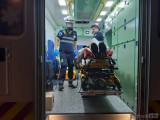 20200715102232_5: Foto, video: U Českého Brodu se srazily vlaky, nehoda si vyžádala zranění