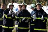5G6H1087: Foto: Na rozhlednu Vysoká se vypravil rekordní počet dobrovolných hasičů!
