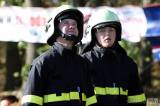 5G6H1217: Foto: Na rozhlednu Vysoká se vypravil rekordní počet dobrovolných hasičů!