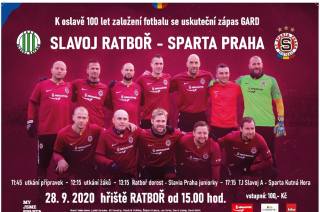 ZRUŠENO: V Ratboři oslaví 100 let fotbalu, pondělní program je zrušený!