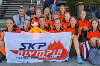 Mladší žáci i žákyně SKP Olympia vybojovali bronz na finále KP družstev! 