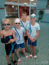 20201012172646_plavani202010250: Zřejmě na poslední závody vyrazili nejmladší plavci Sparty Kutná Hora do Kolína