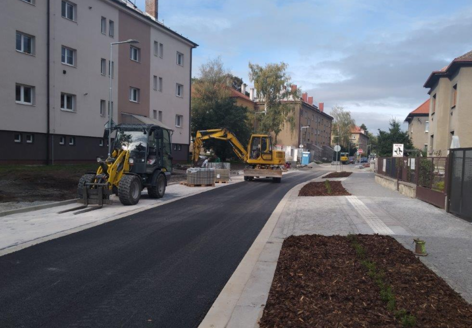 V Kolíně dokončují rekonstrukci ulice Míru 