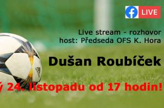 Rozhovor s předsedou OFS Kutná Hora Dušem Roubíčkem můžete sledovat na live streamu