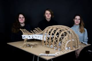 Studenti z Kolína postavili letiště budoucnosti