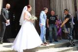 20210704195009_IMG_4835: Foto, video: Motorkáři z Freedoom Čáslav gratulovali novomanželům Procházkovým
